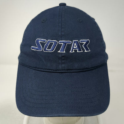 fahrenheit flex Baseball Cap Blue M SOTAR Embroidered Logo Flexfit Hat