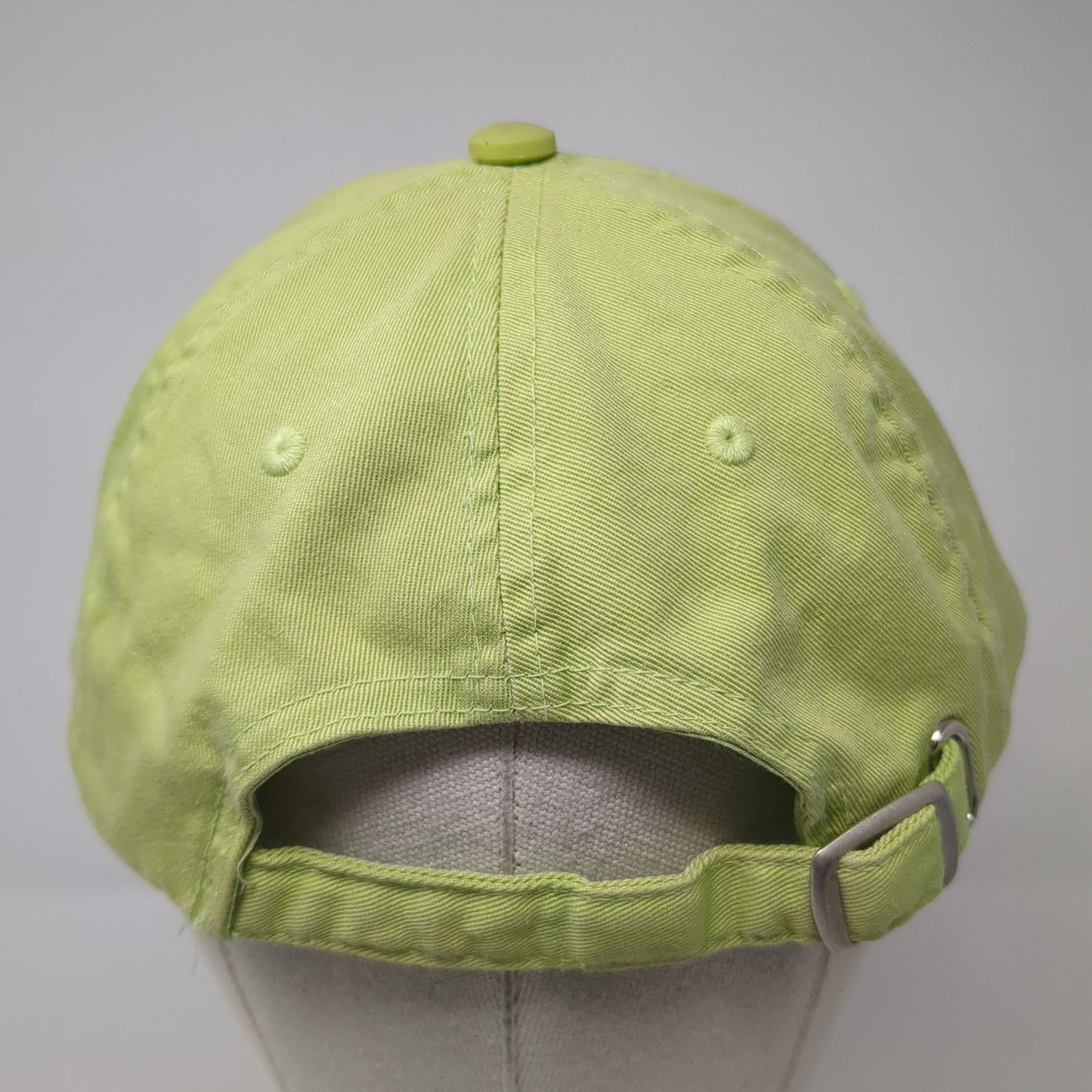 XeloHa Slideback Baseball Cap Green One Size Adjustable Embroidered 6 Panel