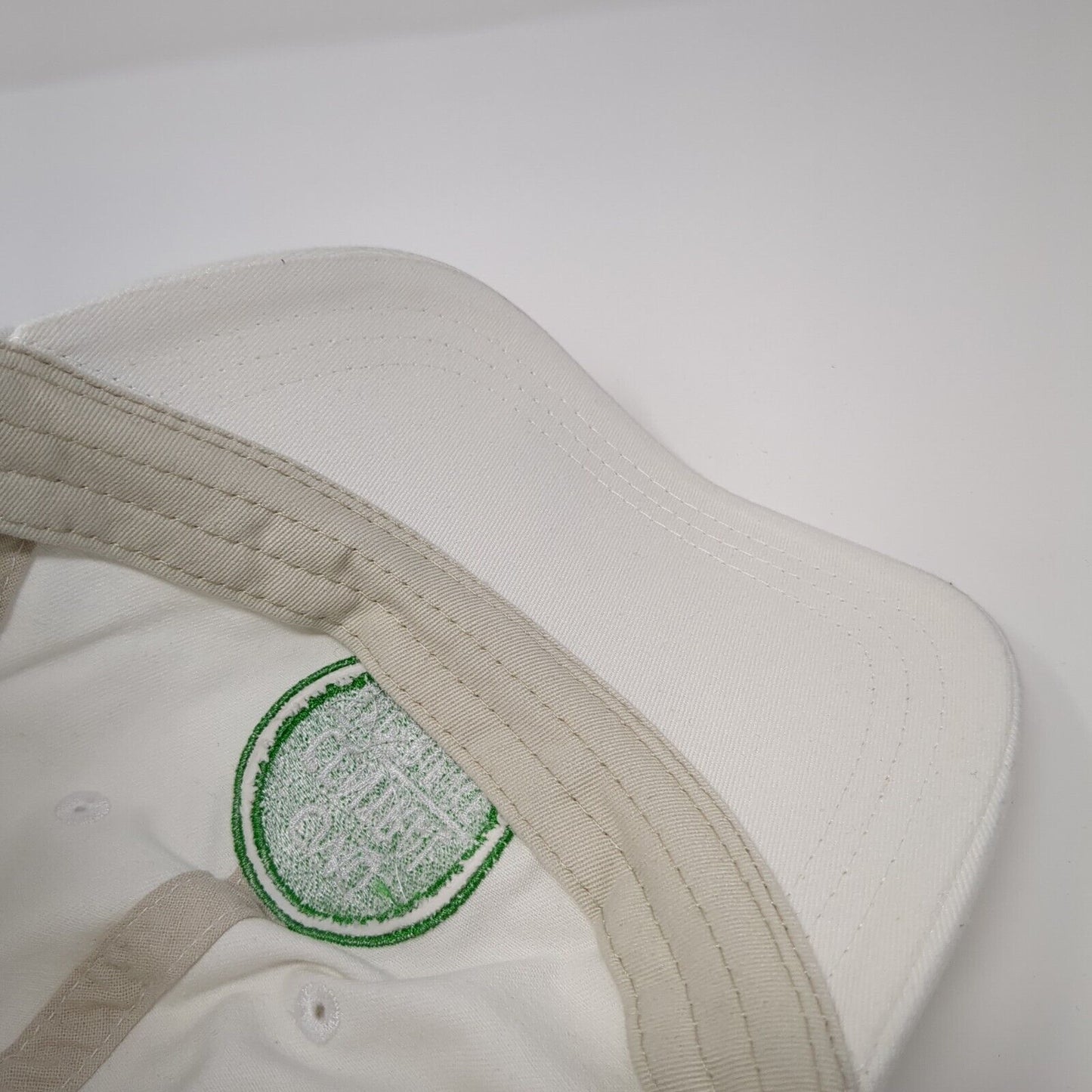 CMU Central Experience Slideback Hat White One Size Adjustable Sportsman Cotton