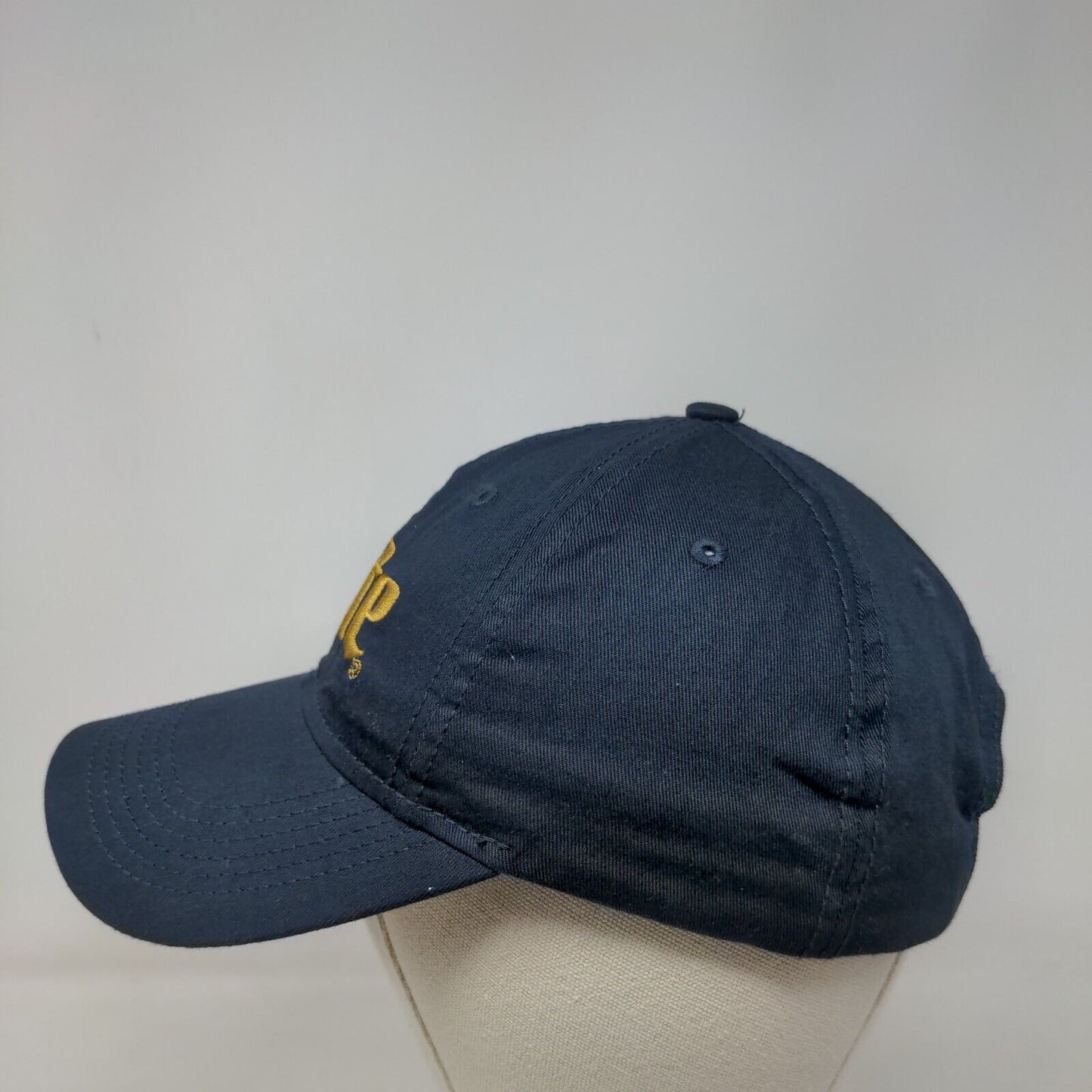 Miller Lite Strapback Hat Blue One Size Embroidered Adjustable 6 Panel