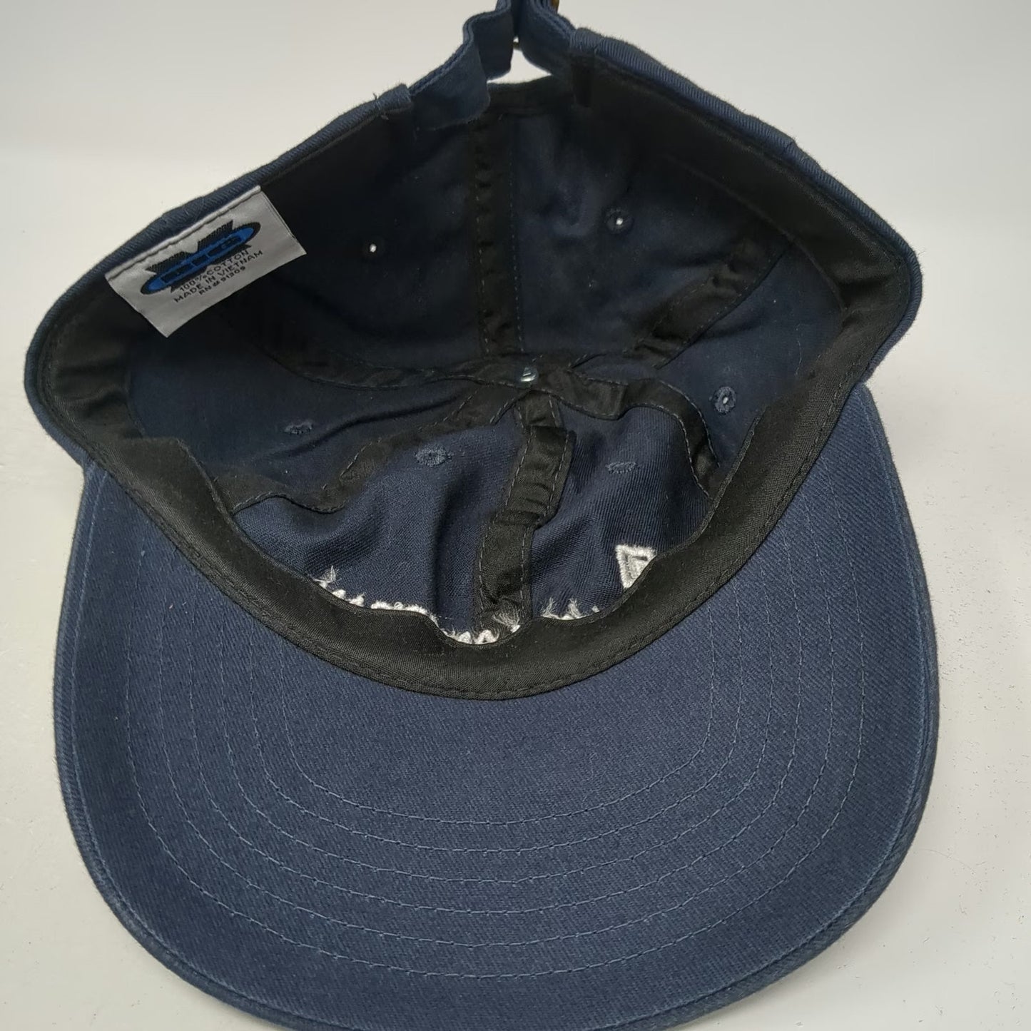 Big X Capital Group American Funds Blue One Size Baseball Cap Hat Slideback Logo
