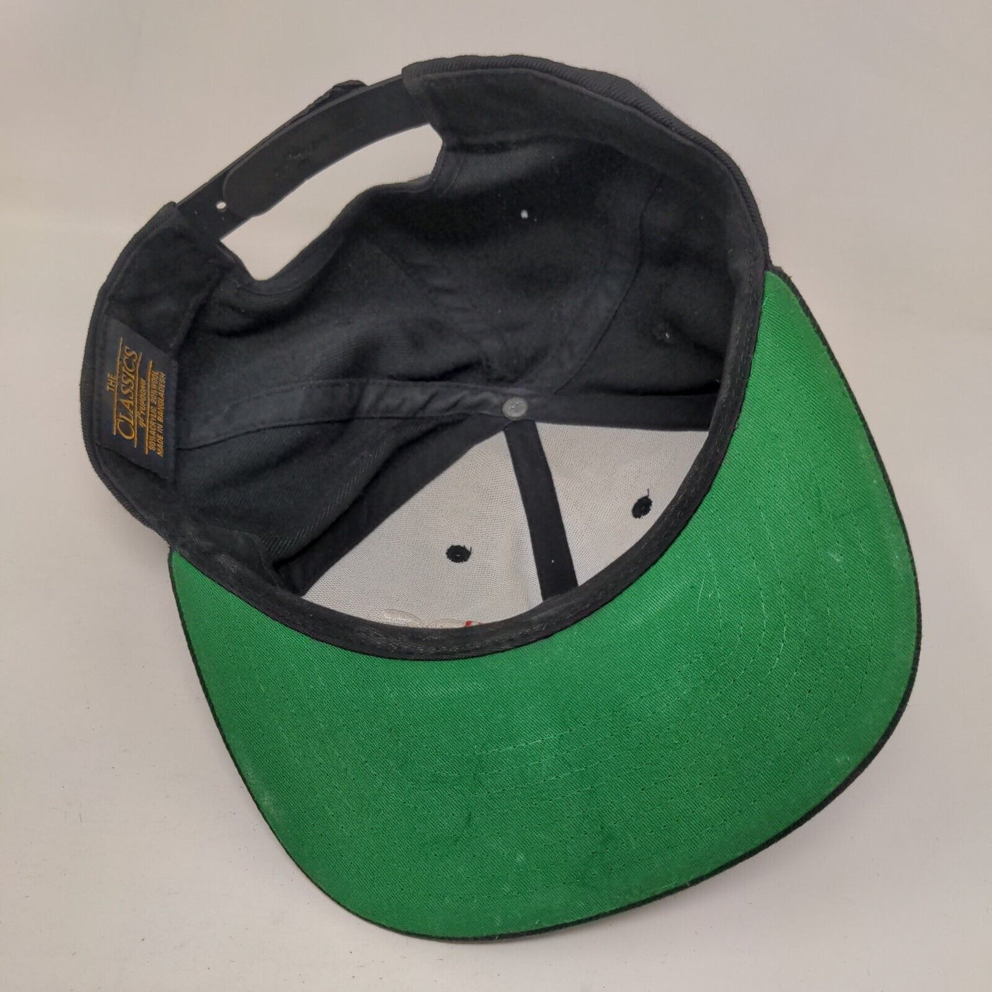 Onyx Kids Snapback Hat Black One Size Embroidered Adjustable Yupoong
