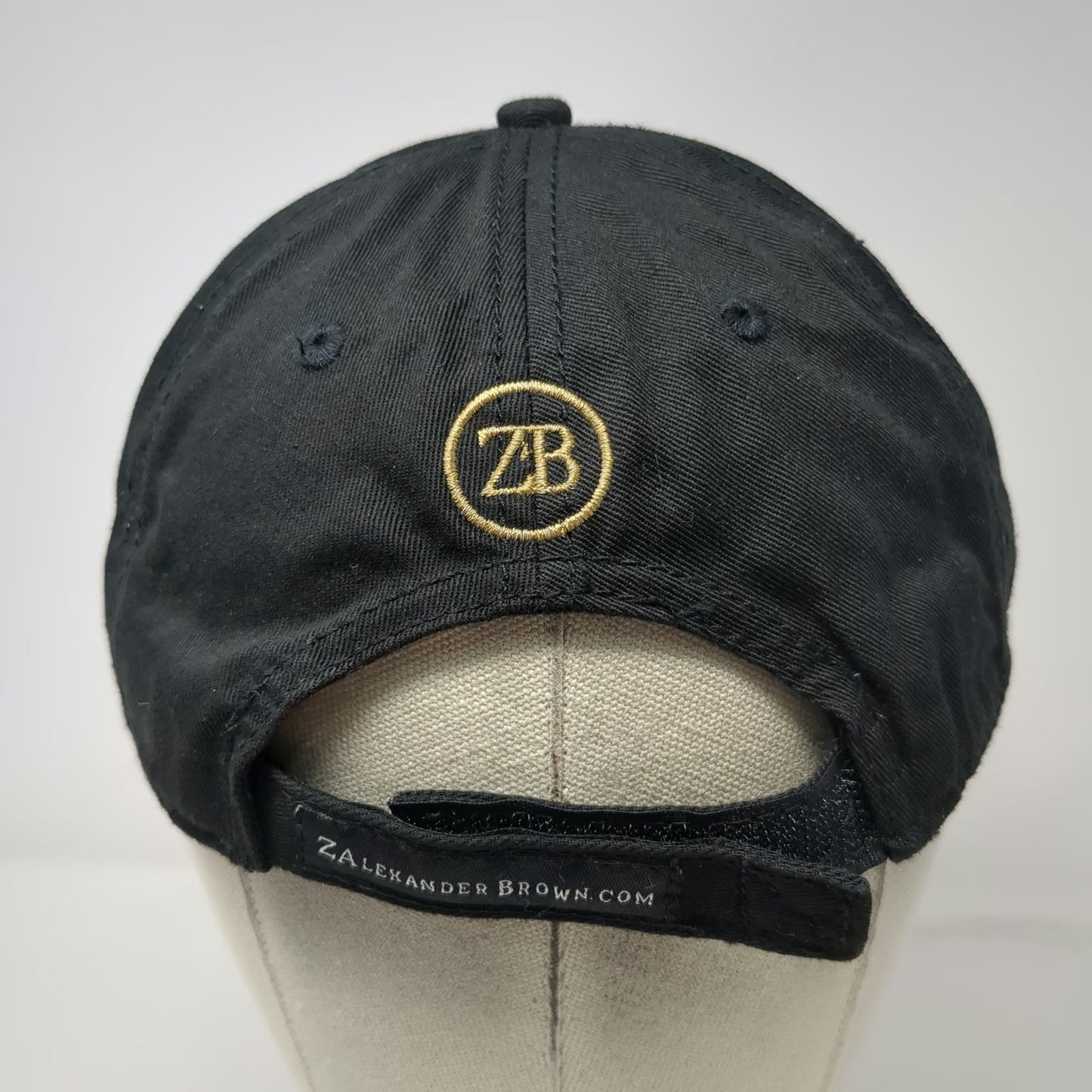 Southern Ground Z Alexander Brown Uncaged Hat Baseball Cap Black One Size Logo