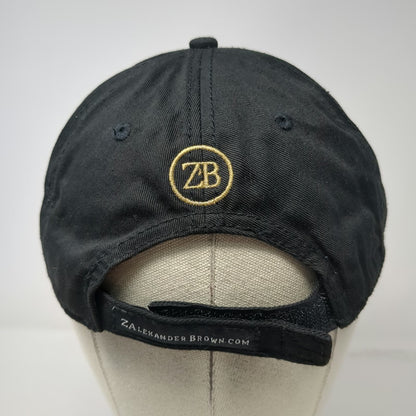 Southern Ground Z Alexander Brown Uncaged Hat Baseball Cap Black One Size Logo