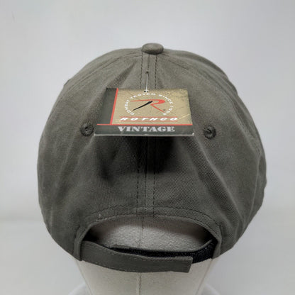 USMC Strapback Hat Grayish-Green OSFA Adjustable Embroidered W/Tags Rothco