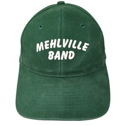 Mehlville Band Snapback Hat Green One Size Adjustable Nissin 6 Panel