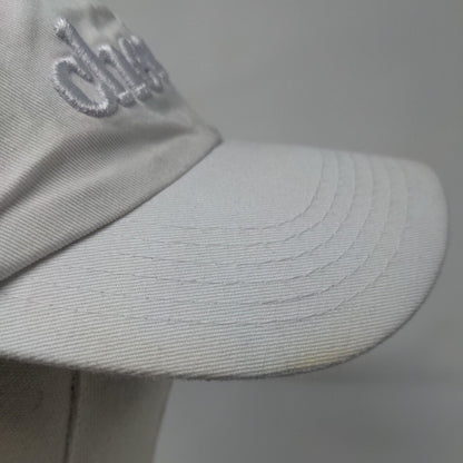 Cherish Slideback Hat White OSFA Adjustable Embroidered Vent Holes