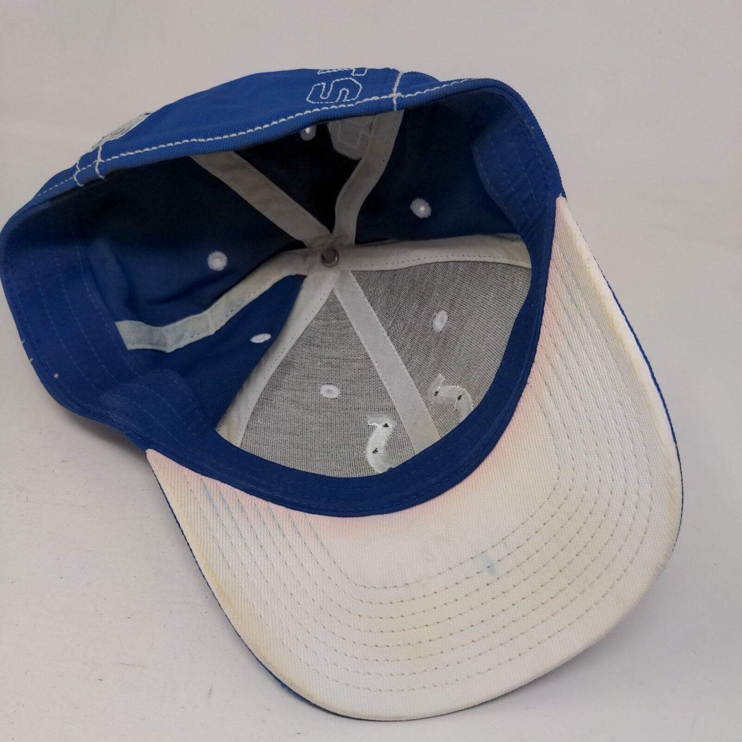 NFL Reebok Indianapolis Colts Fitted Hat Blue Size L/XL Embroidered Logo