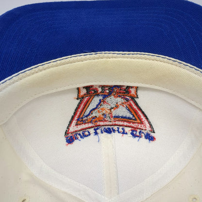 Rodeo America Snapback Hat White Blue One Size Bud Light Cup PBR Las Vegas Rodeo