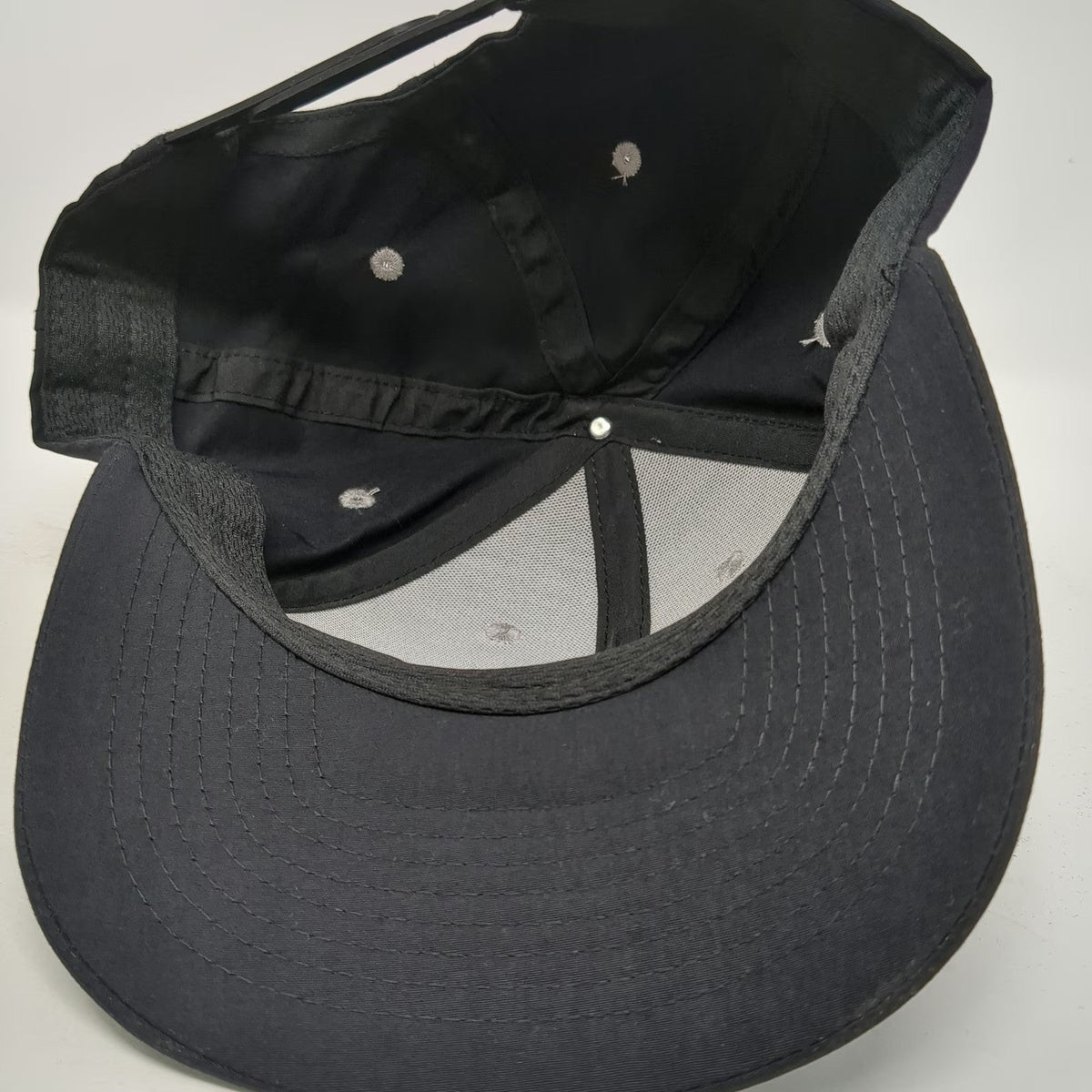 Snapback Black One Size SHIFT Embroidered Logo Structured Baseball Cap Hat