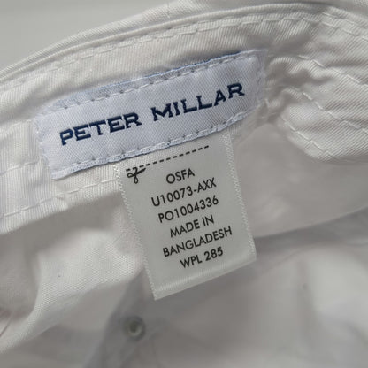 Peter Millar Baseball Cap White One Size 126th US Open Shinnecock Hills Hat USGA