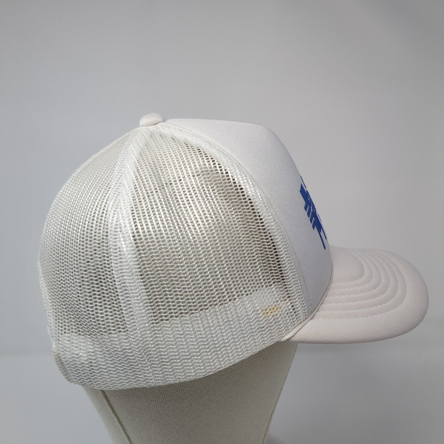St. Luke's Medical Transport Snapback Trucker Hat White One Size Solid