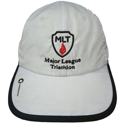 Greenlayer Baseball Cap White One Size Major League Triathlon Strapback Hat