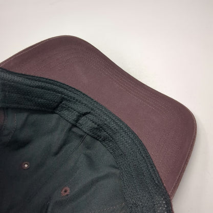 Carhartt Baseball Cap Red One Size Script Logo Canvas Slideback Workwear Hat