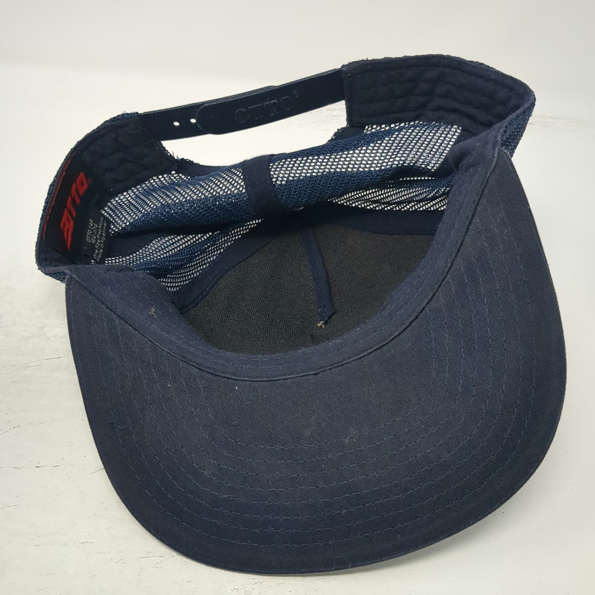Otto Trucker Hat Blue Beige One Size Cork Highwaymen Rugby Maggotfest 2021