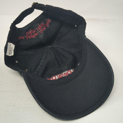 Baseball Cap Black One Size Secured Capital Corp Slideback Los Angeles Tokyo Hat