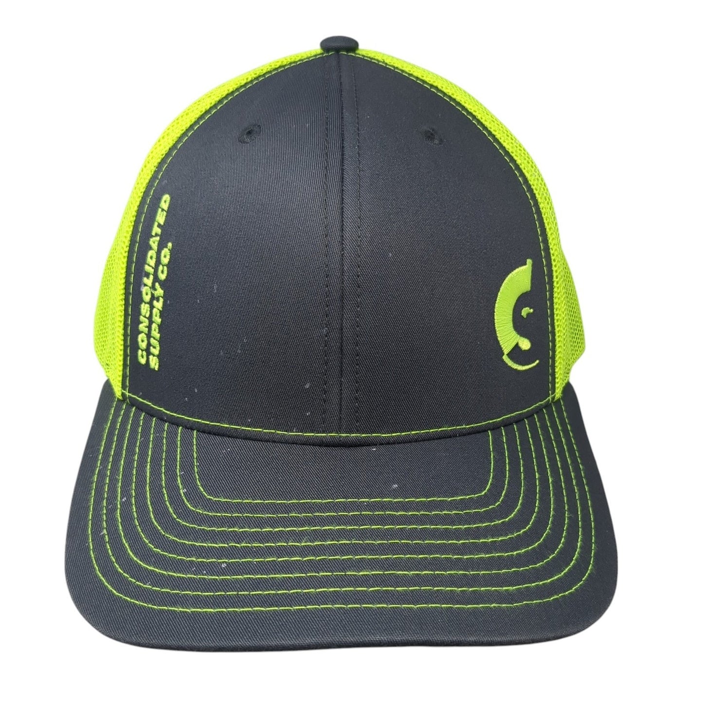 Consolidated Supply Co Trucker Hat Multicolor OS Adjustable Mesh Back Richardson