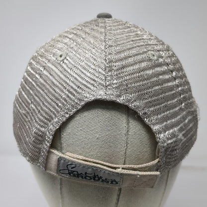Southern Ground Zac Brown Band Gray Baseball Cap OSFM Distressed Camo Mesh Hat