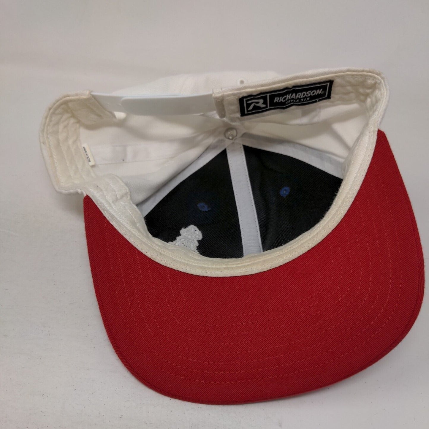 Richardson Snapback Hat Multicolor One Size Adjustable Embroidered Colorblock