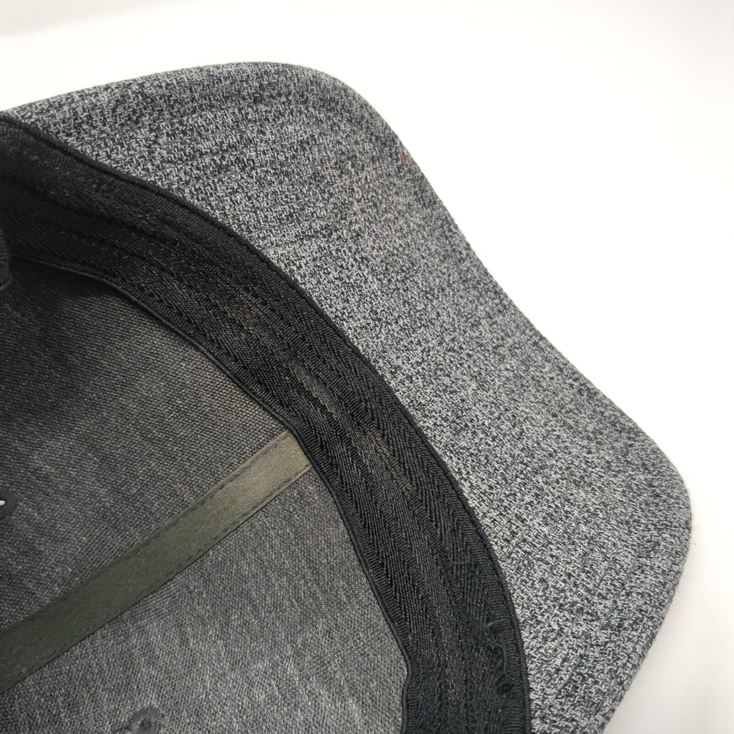 Pine Trees American Flag Fitted Trucker Hat Gray S/M Mesh Back Columbia