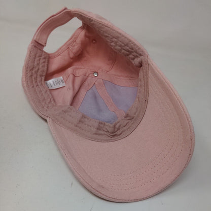 Melrose & Market Women's Strapback Hat Pink Size OS Blank Vent Holes