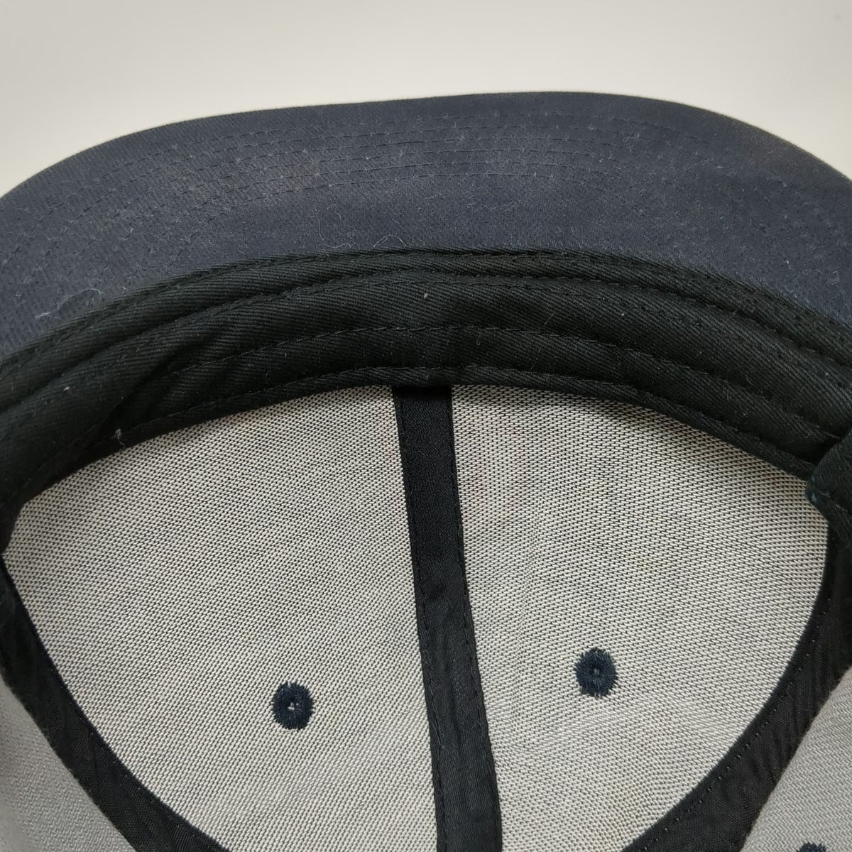 Numskull PlayStation Logo Gray Snapback Hat One Size Controller Pattern Flat