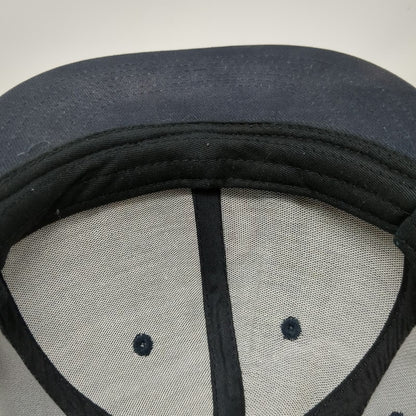Numskull PlayStation Logo Gray Snapback Hat One Size Controller Pattern Flat