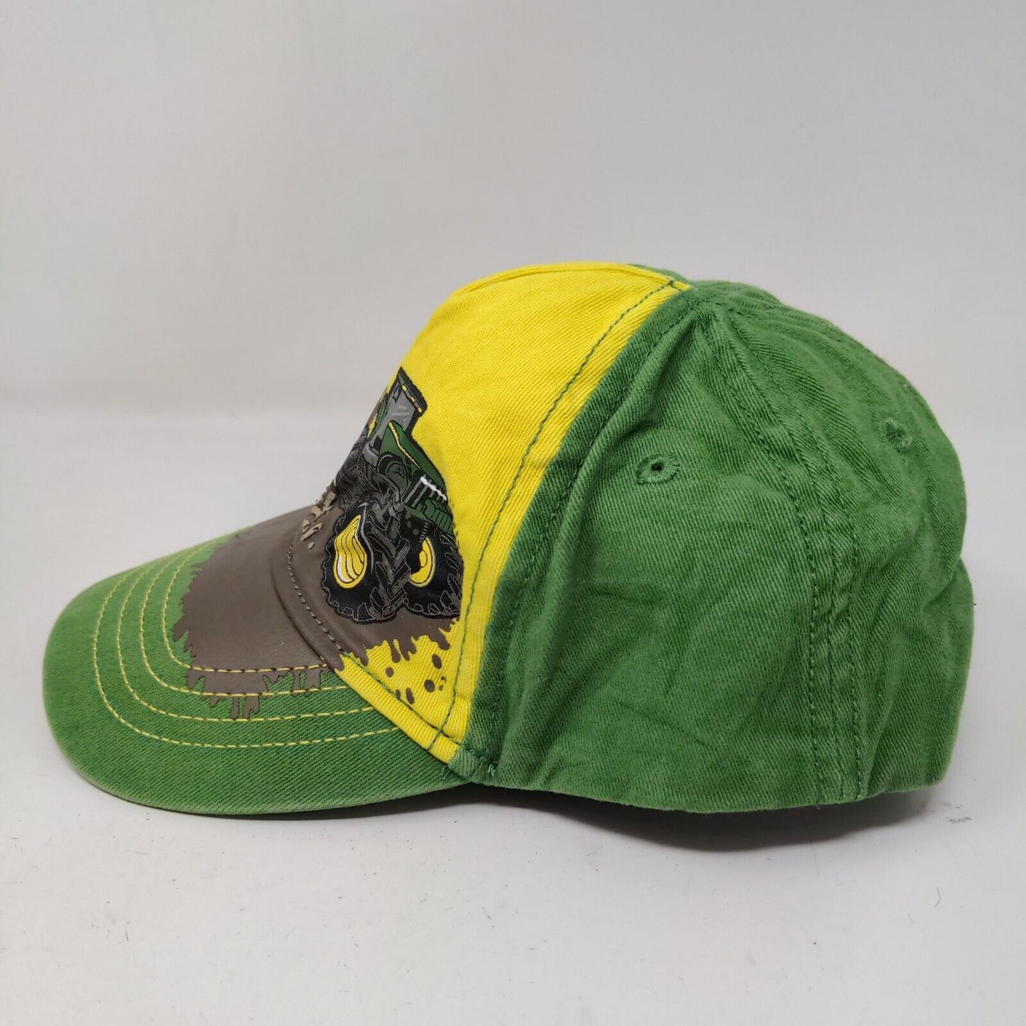 John Deere Boy's Stretchy Toddler Hat Green Size OS Tractor Graphic