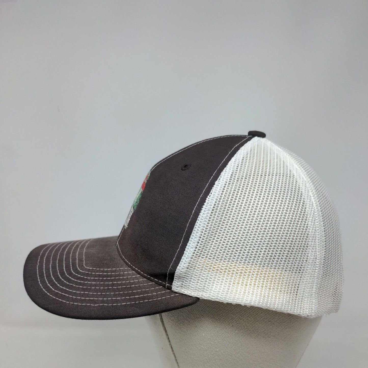 Bar Gernika Snapback Mesh Back Trucker Hat Black Adjustable Richardson