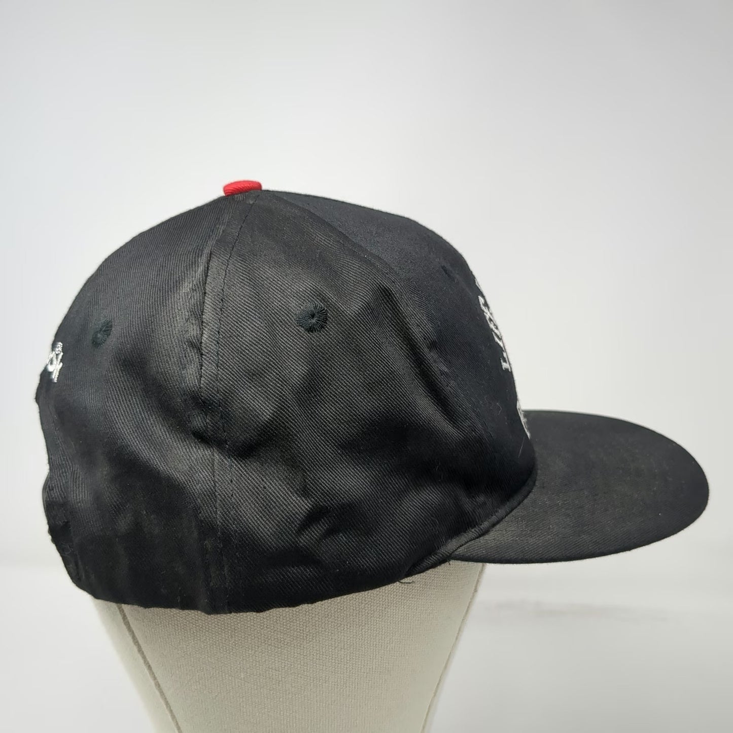 Reebok Snapback Hat Black One Size Green Under Brim Life Is Short XXL Play Hard