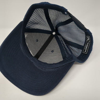 Dillabaugh's Commercial Flooring Snapback Trucker Hat Blue OS Mesh Richardson