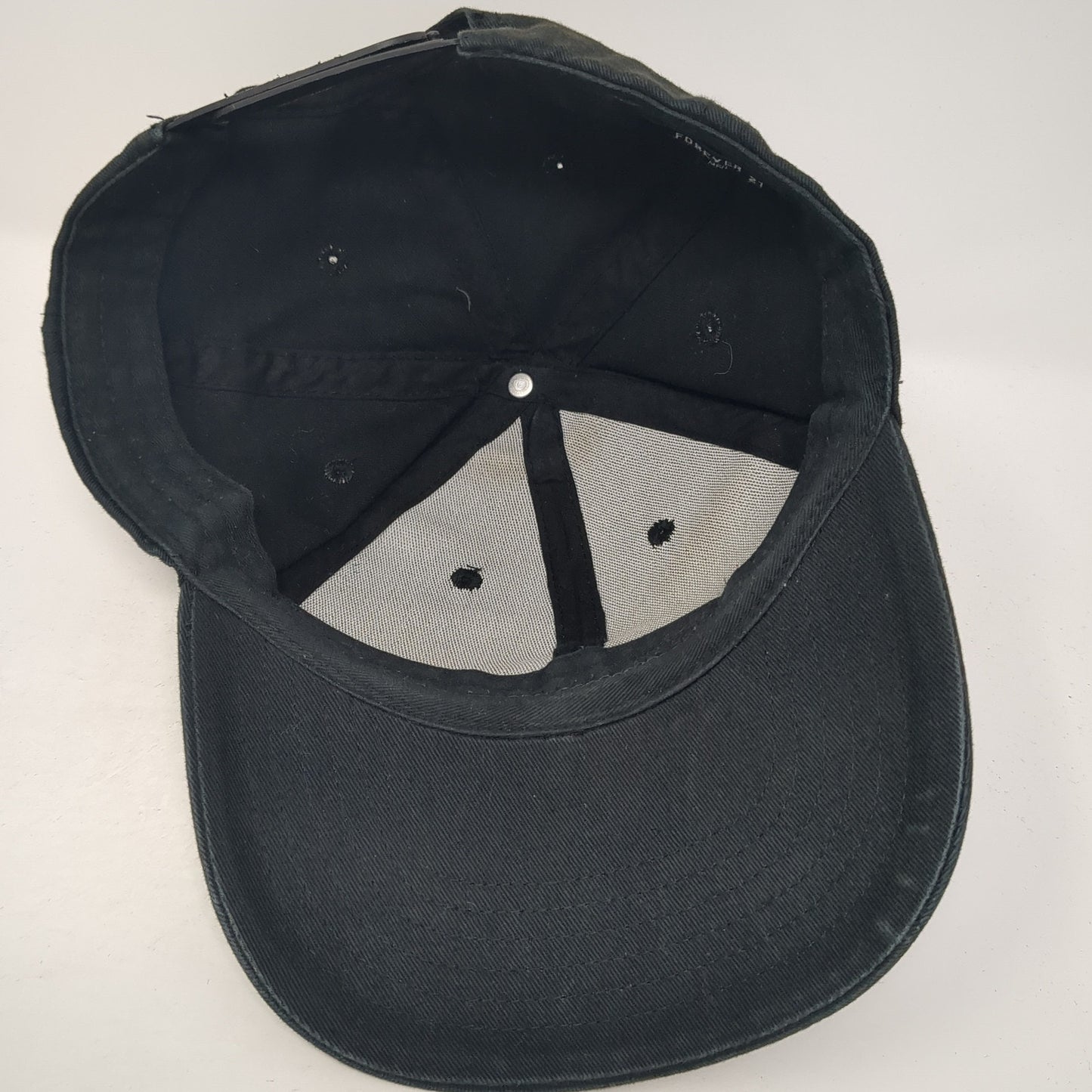 Hip-hop Hand Gesture Snapback Hat Black One Size Adjustable Forever 21