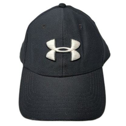 Under Armour Baseball Cap Black XL Fitted UA Embroidered Logo Performance Hat