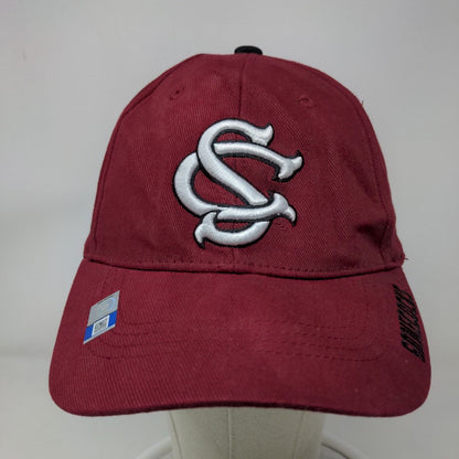 Captivating Headwear Men's Strapback Hat Red South Carolina Gamecocks Logo