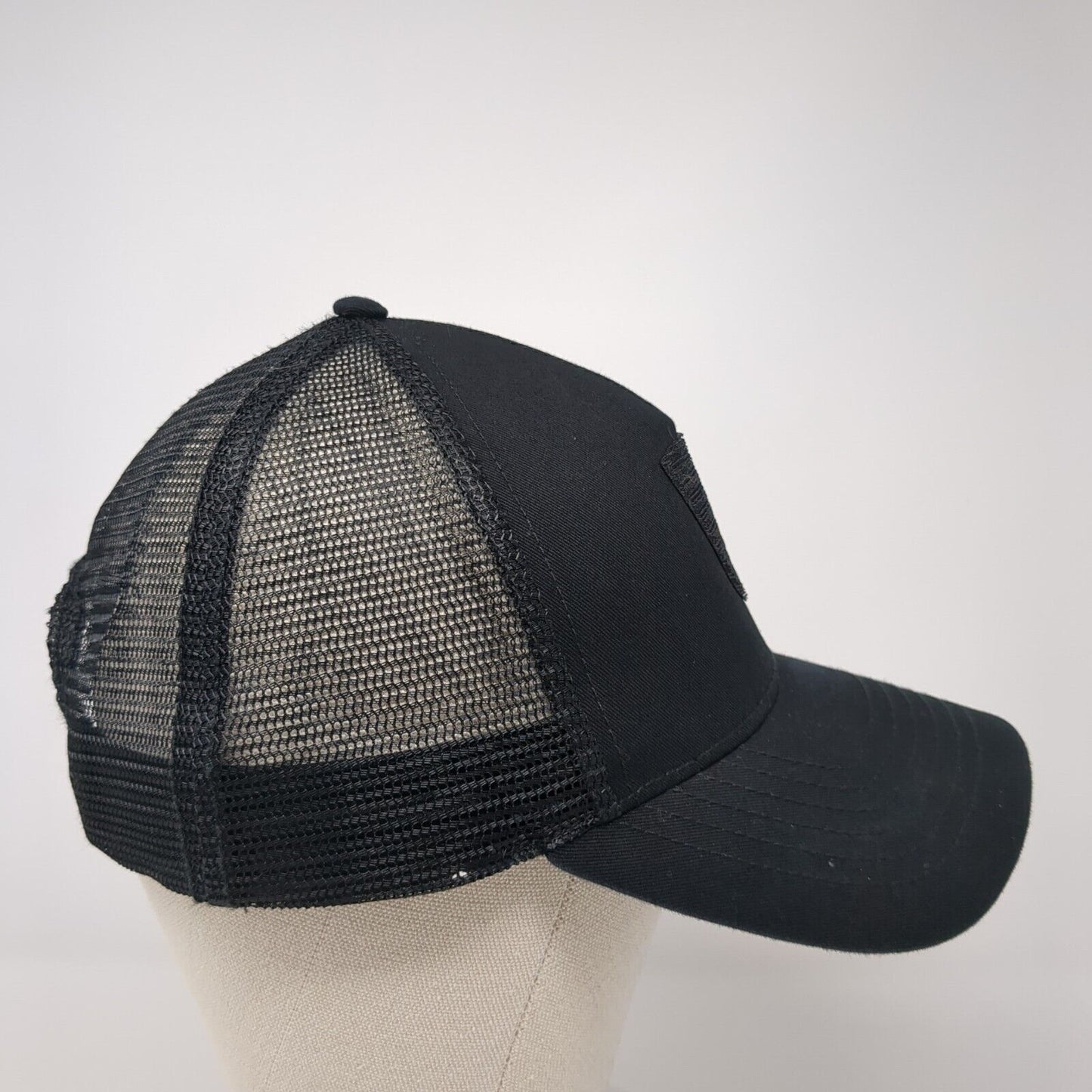Top Golf Snapback Trucker Hat Black One Size Mesh Back Adjustable