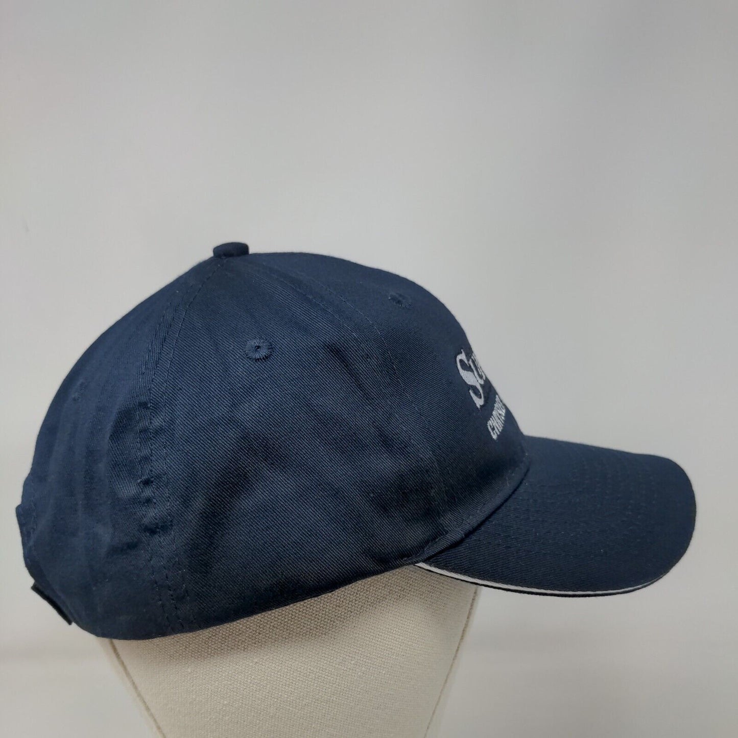 Suncoast Chrysler Jeep Dodge Ram Strapback Hat Blue One Size Port & Company