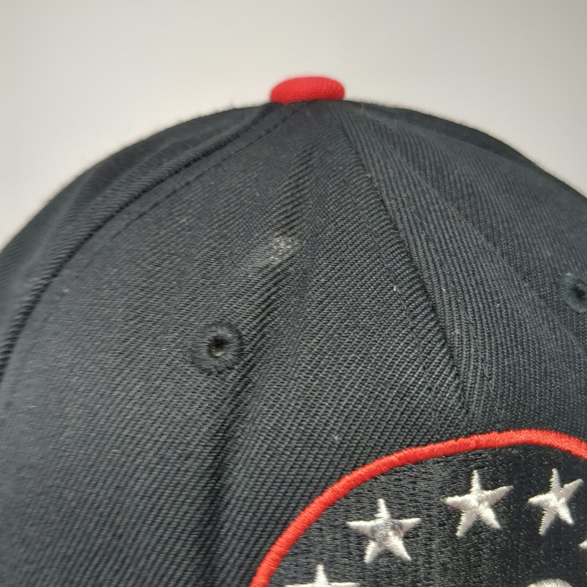 Mitchell & Ness Philadelphia 76ers NBA Snapback Hat Black Red One Size Flat Brim