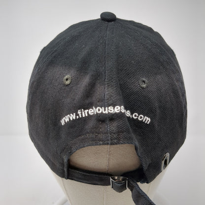 Firehouse Subs Slideback Hat Black Embroidered Logo One Size Employee Uniform