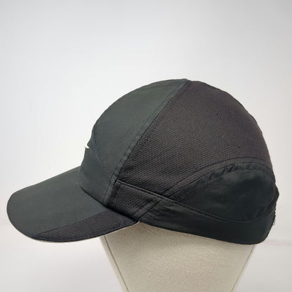 Nike Baseball Cap Black One Size Dri-Fit Mesh Strapback Hat Running Golf Sport