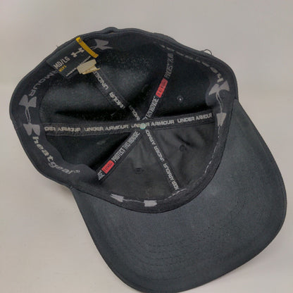 Under Armour Fitted Hat Black M/L Embroidered I Will Protect This House