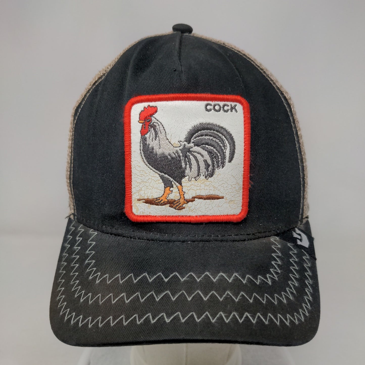 Goorin Bros. Rooster Snapback Trucker Hat Multicolor One Size Mesh The Farm