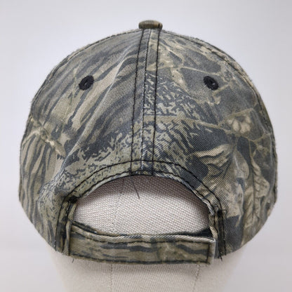 Atlantic Supply Strapback Hat Multicolor One Size Camo Hunting Outdoor
