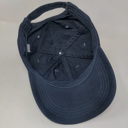 Tommy Hilfiger Slideback Hat Blue One Size Adjustable Embroidered 6 Panel