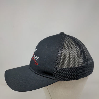 Cars & Couture Snapback Trucker Hat Black One Size Adjustable Port Authority