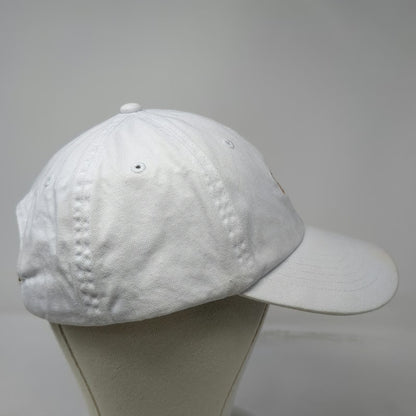 Bota Box Breeze White Baseball Cap One Size Cotton Slideback Adjustable Hat