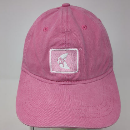 Outdoor Cap Women's Strapback Hat Pink One Size Adjustable Embroidered