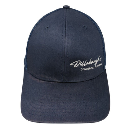 Dillabaugh's Commercial Flooring Snapback Trucker Hat Blue OS Mesh Richardson
