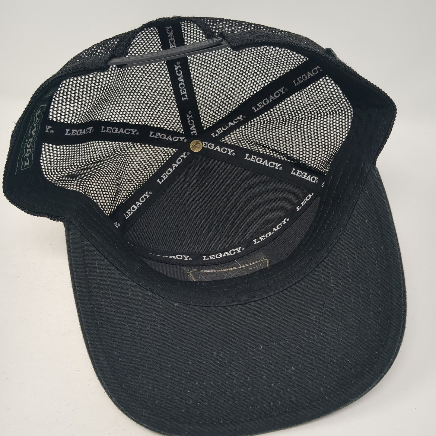 Meridian Cycles Snapback Trucker Hat Black One Size Mesh Back Legacy