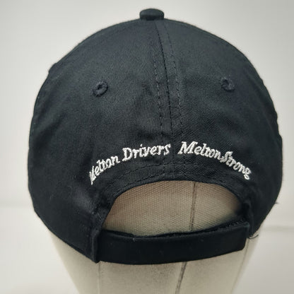 Macco Baseball Cap Black One Size Melton Truck Lines Safe Shield Drivers Hat