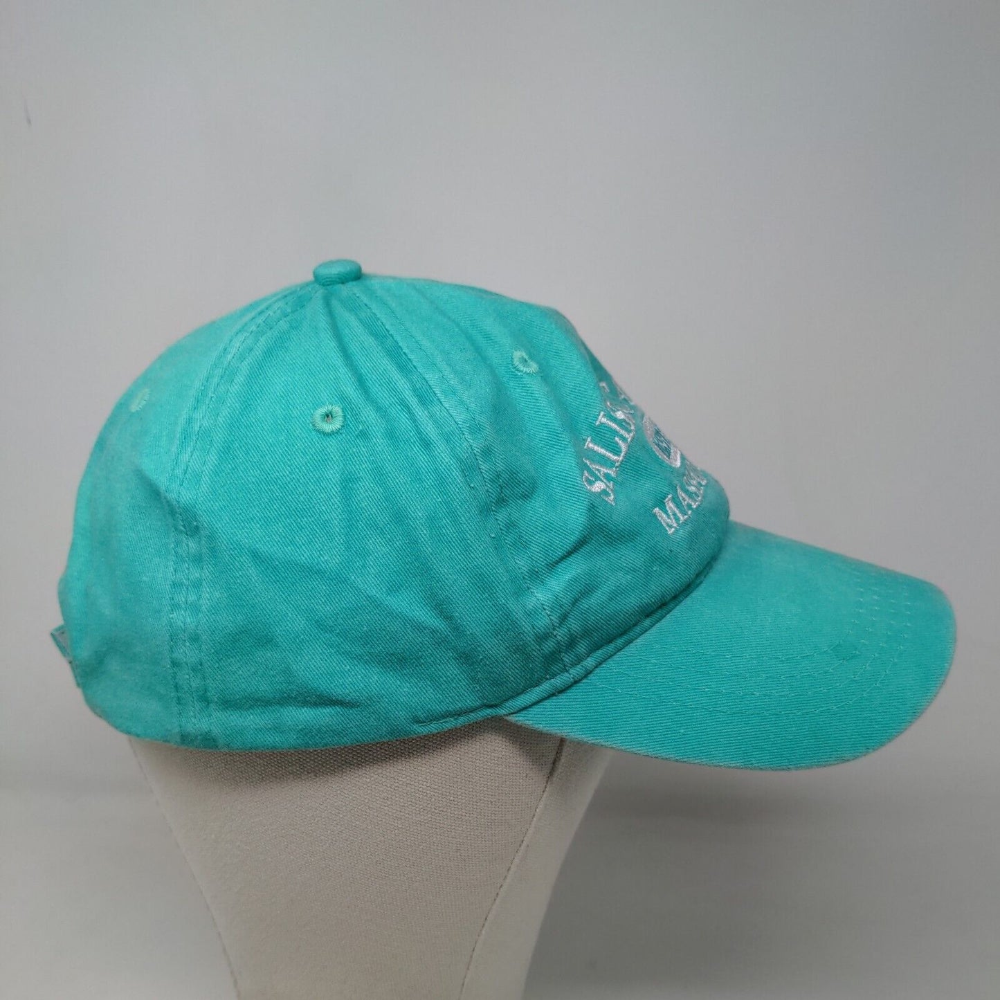 Jacobson Hat Women's Strapback Hat Blue Green Adjustable Salisbury Beach